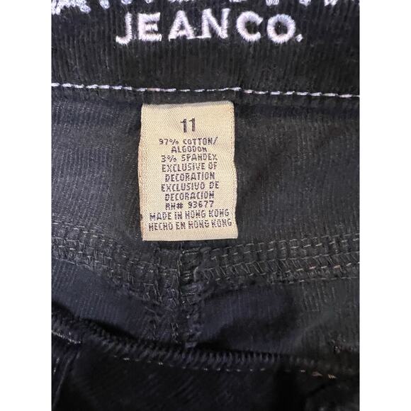 Arizona Jean Co. Corduroy Pants Black Brown Size 11 Soft Corduroy Bootcut - Picture 5 of 5